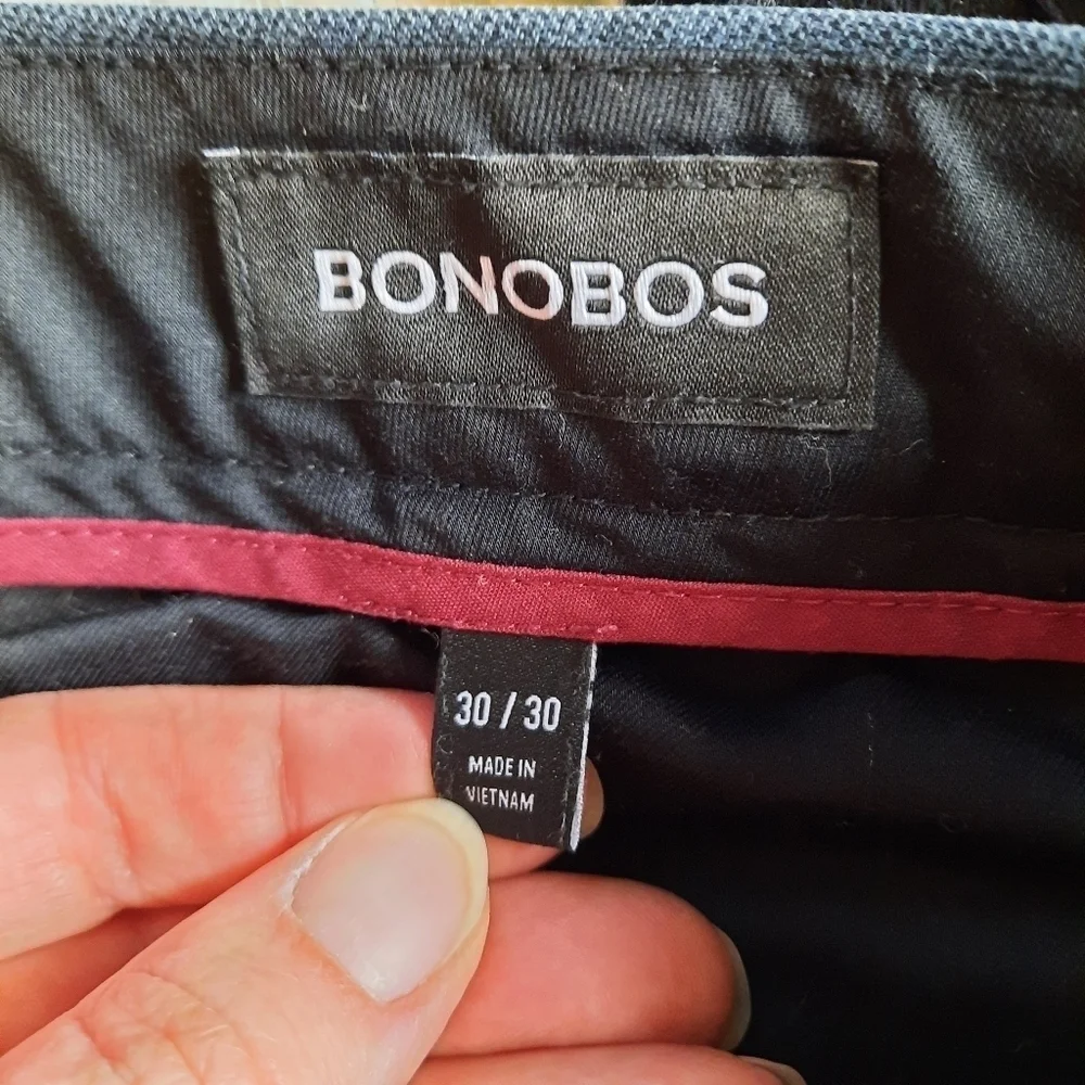 Bonobos Weekday Warrior Athletic Stretch Tuesday medium blue dress pants Size 30 - Picture 11 of 14